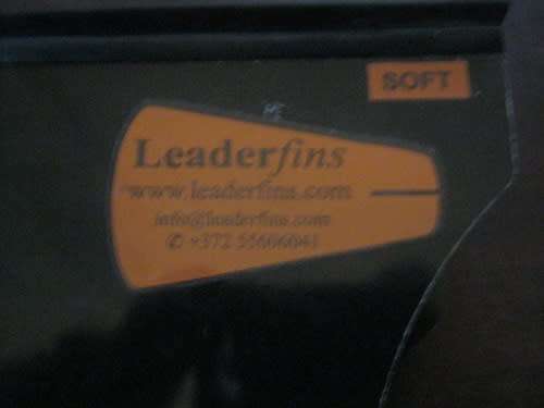 Leaderfins Pure Carbon Fins Size 30-40-5/6 length 91cms like new