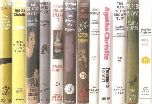 Agatha Christie 23 Volumes Hardcover reprint edition with original jackets