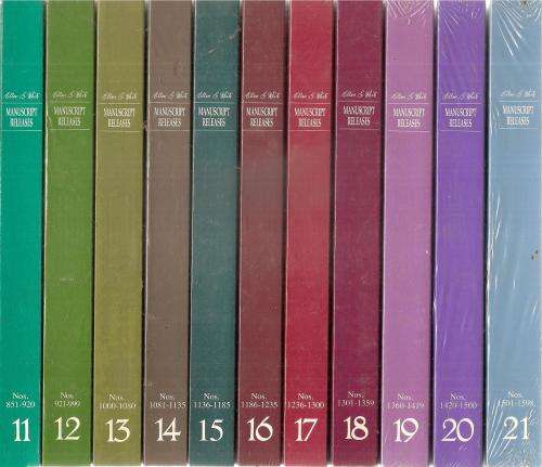 Ellen G. White - Manuscript Releases 21 Volumes