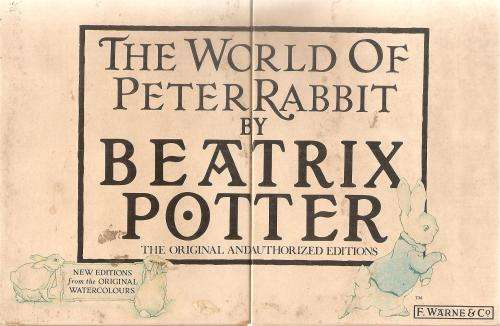 The World of Peter Rabbit By: Beatrix Potter 23 Books