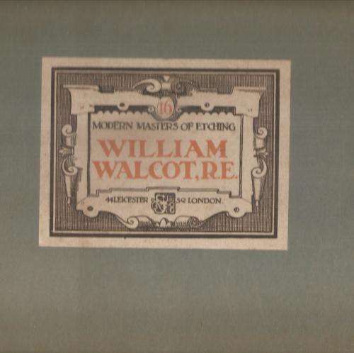 Modern Masters of Etching - William Walcote, R.E.