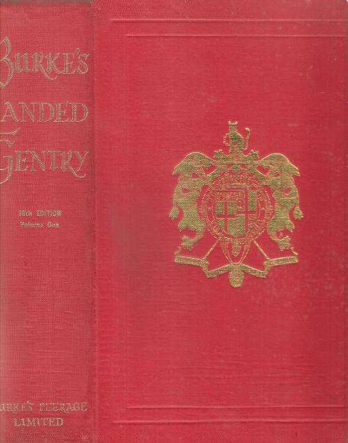 Burkes Landed Gentry Ed. Peter Townend 18th Edition