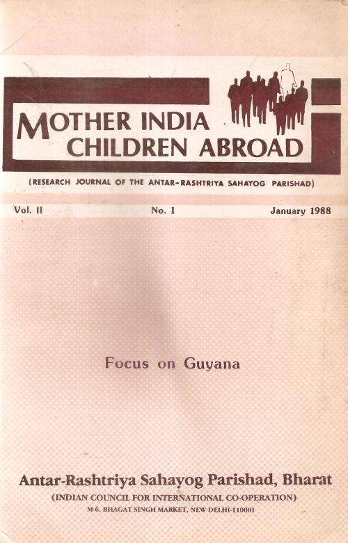 Mother India Children Abroad 3 Vols Ed. Vidya Sagar et al