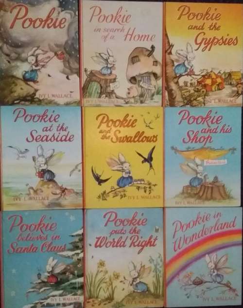 Pookie by Ivy Wallace, a collection of 9 hardcover titles from the 1960's **Excellent Condition**