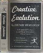 Creative Evolution By Henri Bergson