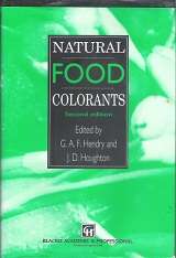 Natural Food colorants, Second edition, edited by G A F Hendry & J D Houghton