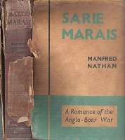 Sarie Marie, A Romance of the Anglo-Boer War by Manfred Nathan **Reading Copy**
