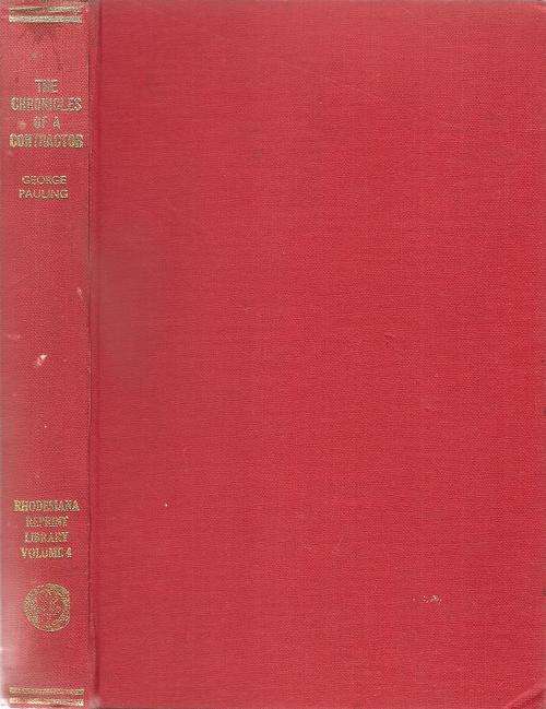 The Chronicles of a Contractor  By: George Pauling