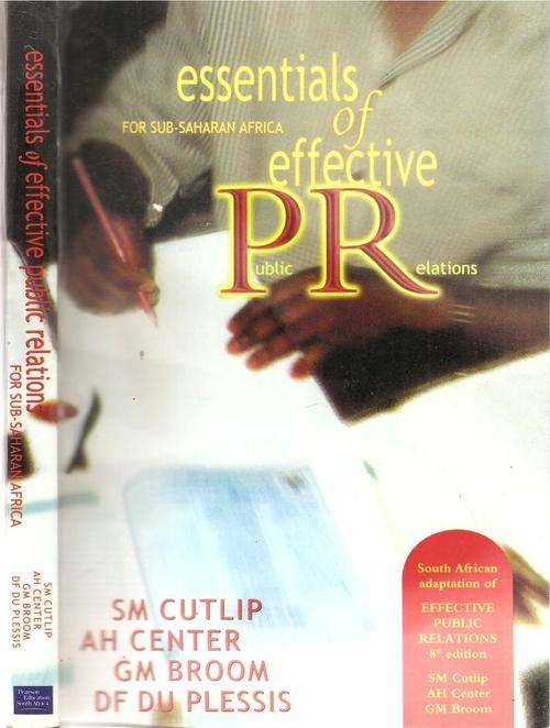 Essentials of Effective Public Relations for Sub-Saharan Africa  By: S. M. Cutler et al