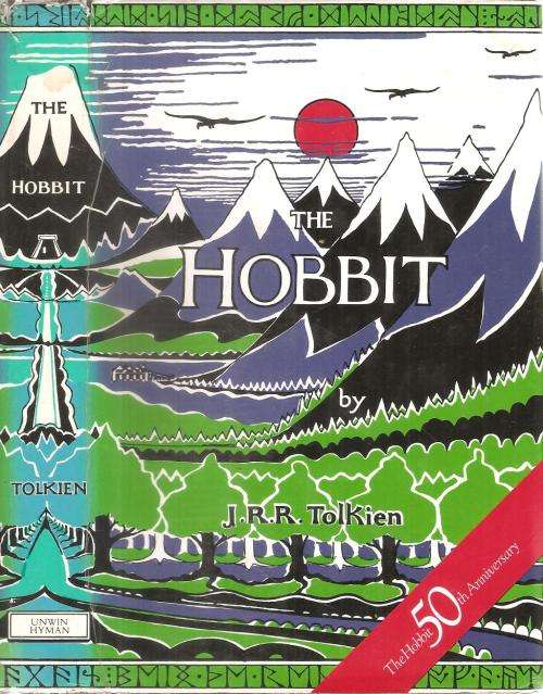 The Hobbit By: J. R. R. Tolkien **50th Anniversary Hardcover Edition**