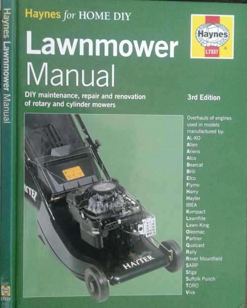 Haynes Lawnmower Manual L7337 3rd Edition