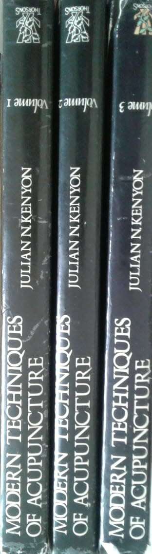 Modern Techniques of Acupuncture, scientific guide to Electro-Acupunture in 3 vols by Julian Kenyon