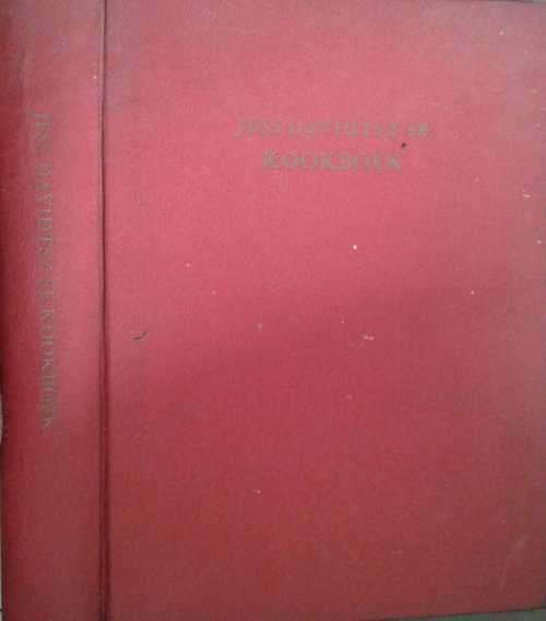 Jess Davidtsz Se Kookboek deur Professor M J Davidtsz