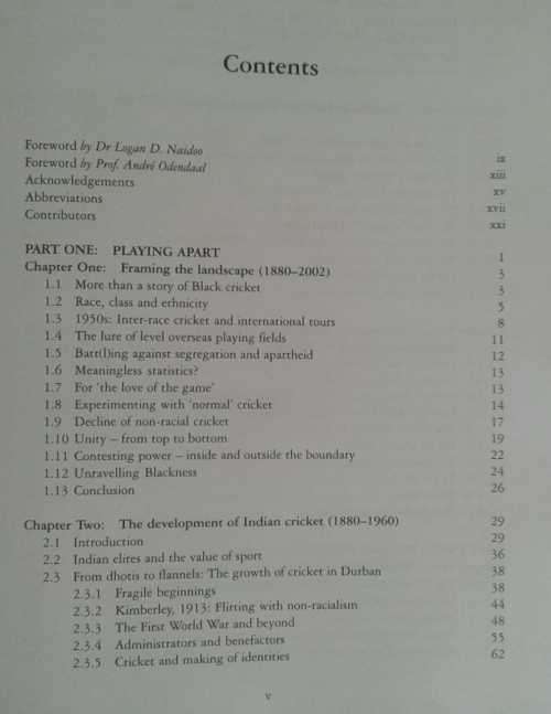 Blacks in Whites A Century of Cricket Struggles in KwaZuluy Natal by Ashwin Desai et al