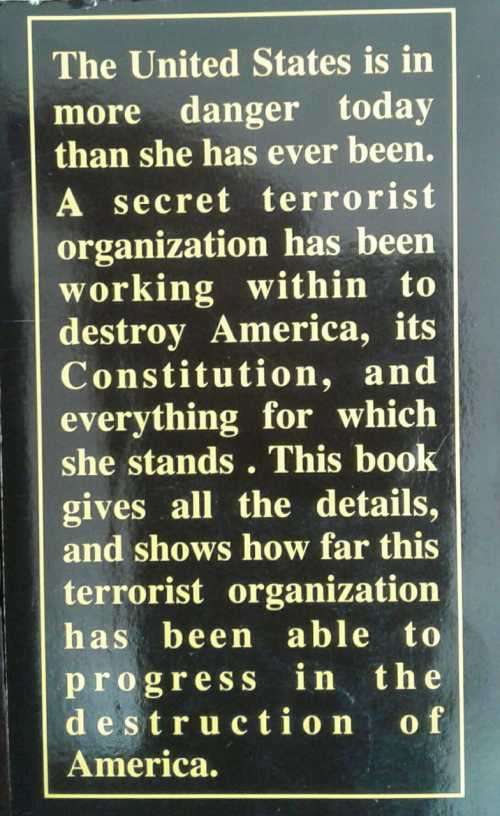 The Secret Terrorists by Bill Hughes