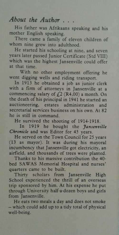 Of Them I Spoke by Sid Fourie