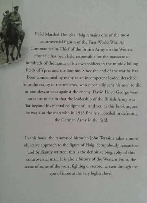 Douglas Haig the Educated Sioldier by John Terraine