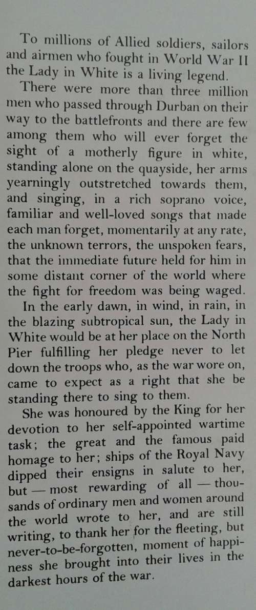 The Lady in White by Perla Siedle Gibson