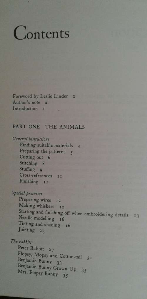 Toys From The Tales of Beatrix Potter by Margaret Hutchings