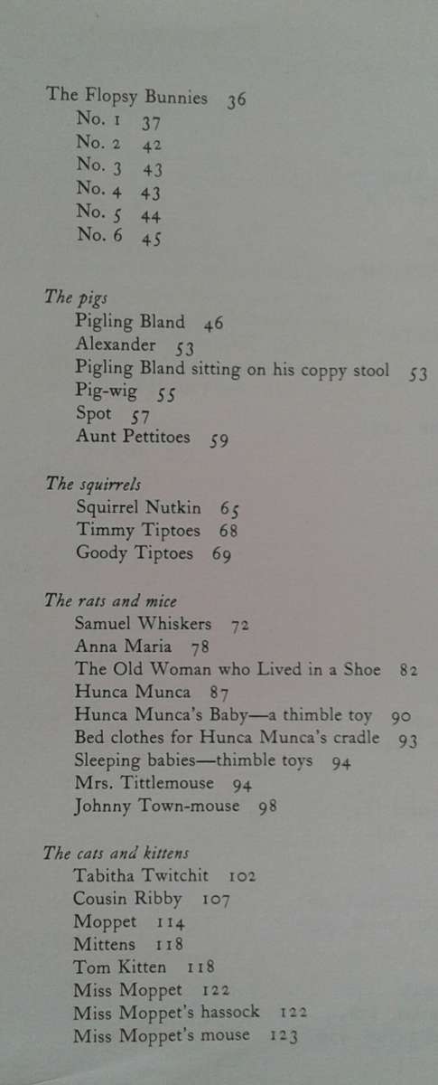 Toys From The Tales of Beatrix Potter by Margaret Hutchings