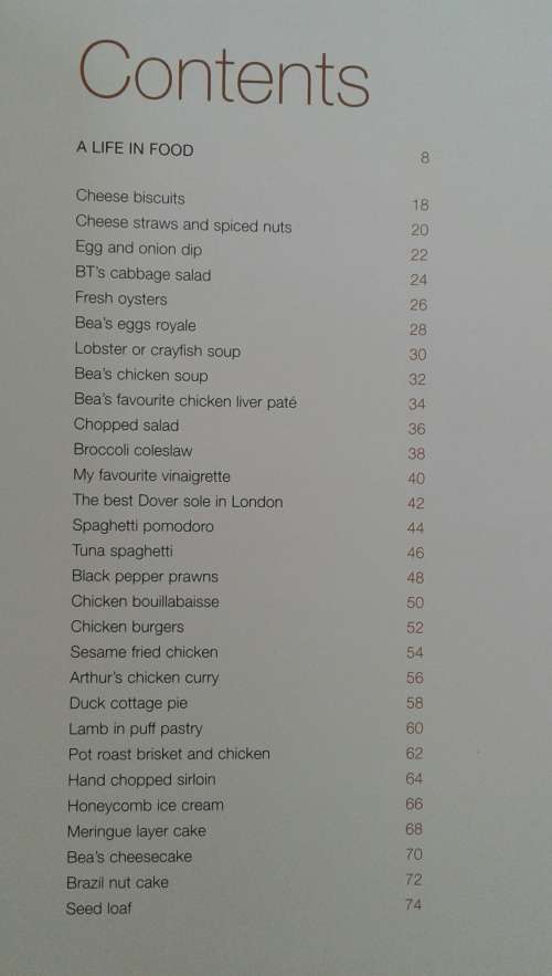 A Life in Food by Bea Tollman