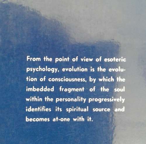 Esoteric Psychology Volume 1 A treatise on the seven rays by Alice A Bailey