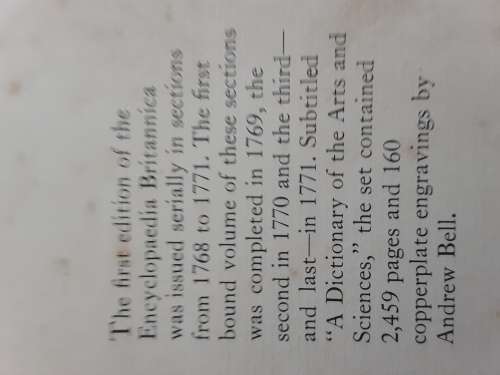 Encyclopaedia Britannica or A Dictionary of Arts and Sciences 3 volumes 1771 **Reproduction**