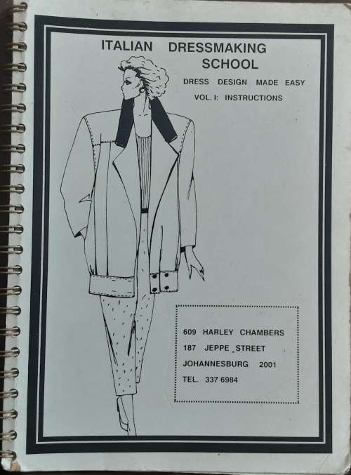 Italian Dressmaking School, Dress Design Made Easy vol 1 Instructions  by Giovanna Sansalvadore