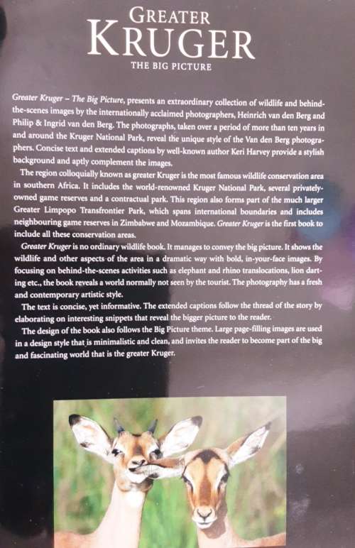 Greater Kruger The Big Picture by Heinrich, Philip & Ingrid Van Den Berg **SIGNED Subscriber Edition