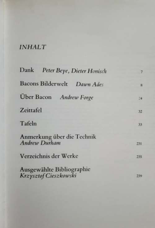 Francis Bacon by StaatsGalerie Stuttgart Nationalgalerie Berlin