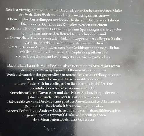 Francis Bacon by StaatsGalerie Stuttgart Nationalgalerie Berlin