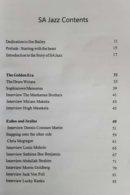 The Story of SA Jazz by Struan Douglas Volume 1