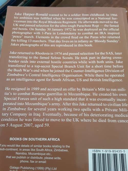 Sunday Bloody Sunday A Soldiers War in Northern Ireland, Rhodesia, Mozambique & Iraq by Harper-Rolan