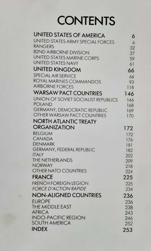 The Special Forces, A History of the Worlds Elite Fighting Units by Peter McDonald