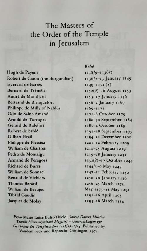 The History of the Knights Templars by Charles G Addison