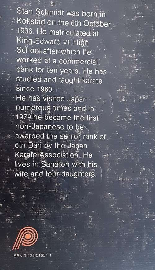 Karate- An Insight into the basic concepts by Stan Schmidt