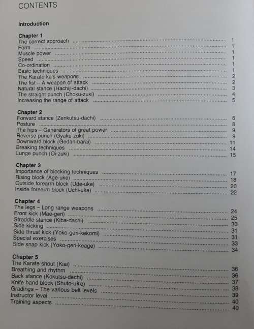 Karate- An Insight into the basic concepts by Stan Schmidt