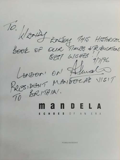 Mandela Echoes Of An Era by Alf Kumalo ***SIGNED COPY**