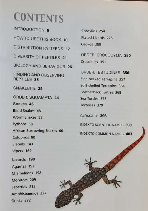 A Guide to the Reptiles of Southern Africa by Graham Alexander and Johan Marais