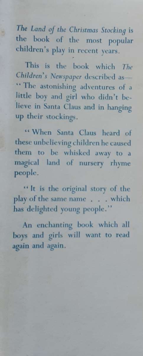 The Land of the Christmas Stocking by Mabel Buchanan