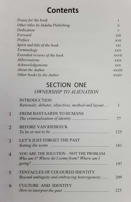 Bastaards or... Humans the unspoken heritage of coloured people By Dr Ruben R Richards