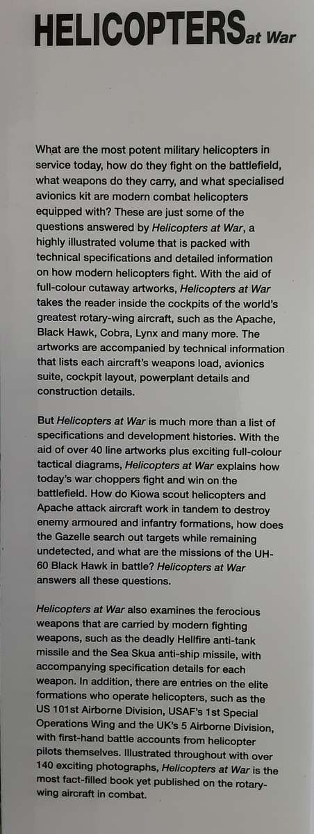 The Helicopter, An Illustrated History of Rotary-Winged Aircraft by Patrick Allen