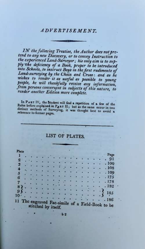 A Treatise on Land Surveying - In Seven Parts by Thomas Dix