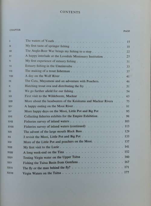 The Rapture of the River, The Autobiography of a South African Fisherman by S A Hey