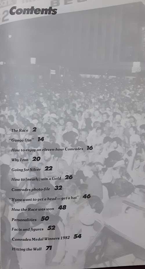 Marathon `82 A Pictorial record of the 1982 Comrades Marathon by Peter C Walsh