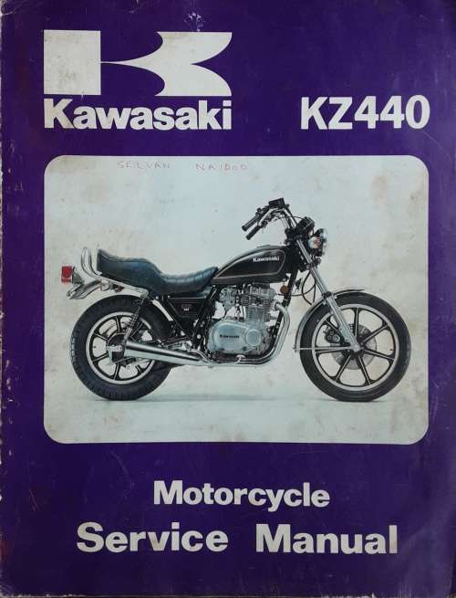 Kawasaki KZ440 Motorcycle Service Manual