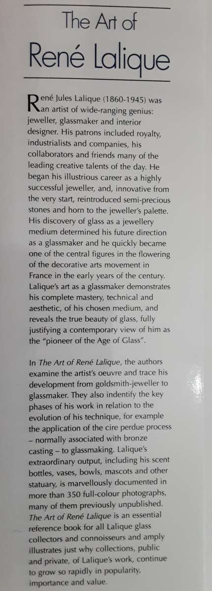The Art of Rene Lalique by Patrick Bayer and Mark Waller