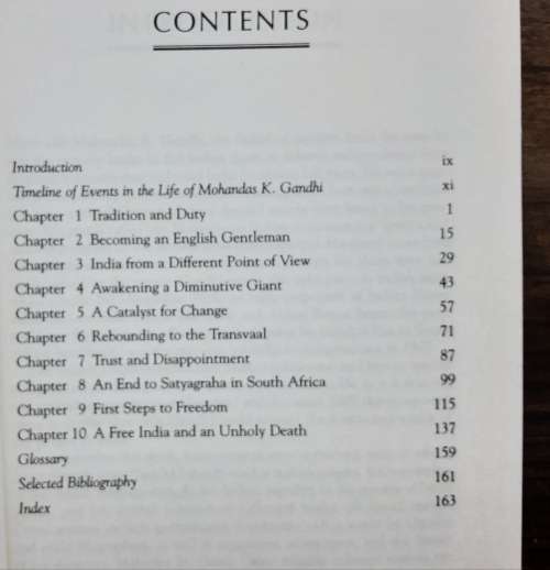 Mohandas K Gandhi A Biography by Patricia Cronin Marcello