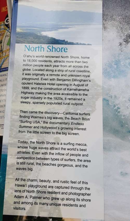 North Shore photography by Adam Palmer written by Will Hoover