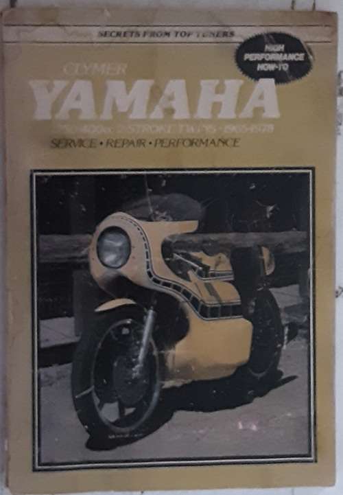 Clymer Yamaha 250-400cc 2 stroke twins 1965-1978 service, repair, performance